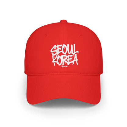 Korea - Seoul Korea Low Profile Baseball Cap - StyleMZ - Stylemz