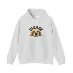 Sudadera unisex con capucha de mezcla pesada Please - Corea - StyleMZ 