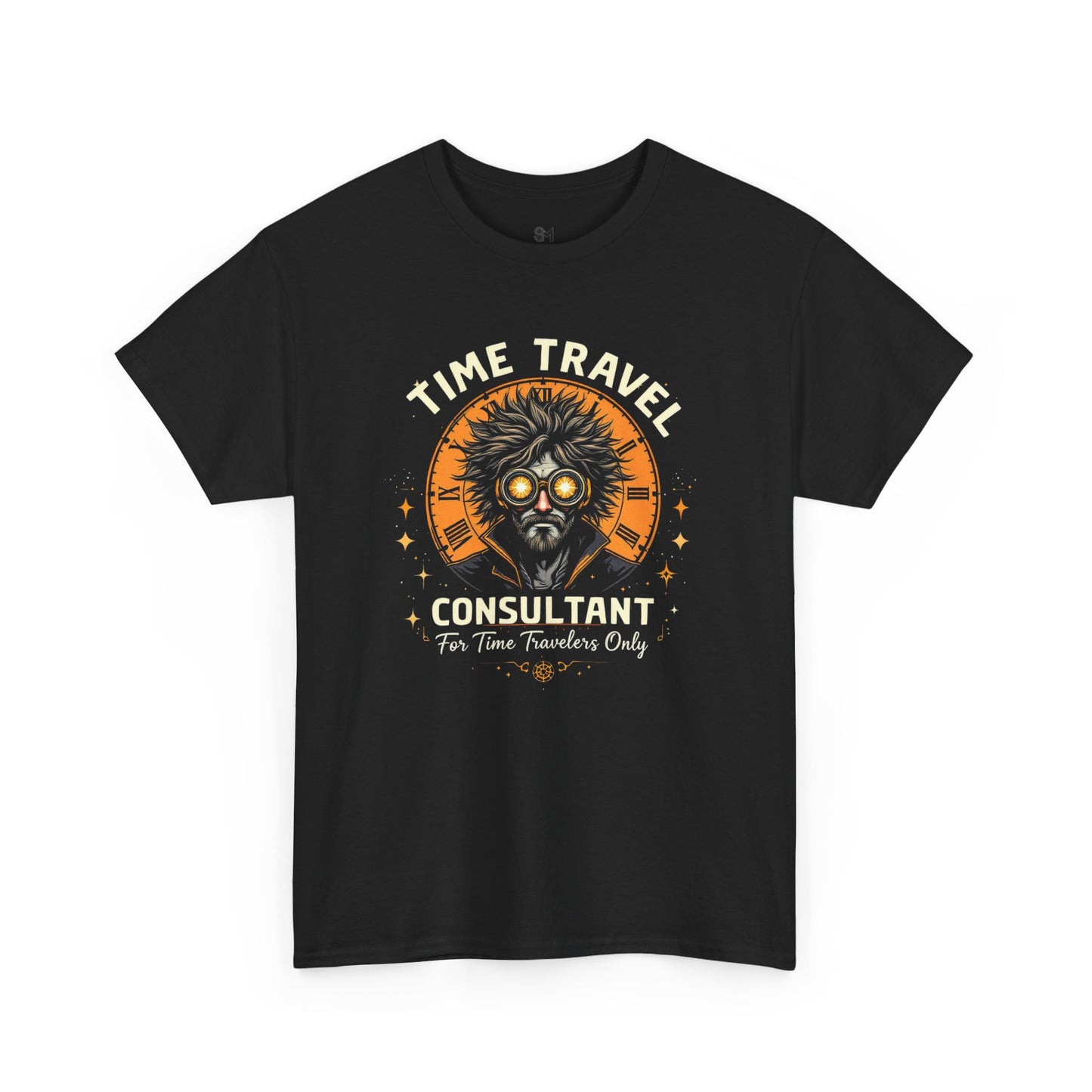 Time travel Unisex Heavy Cotton Tee