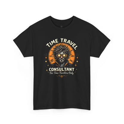 Time travel Unisex Heavy Cotton Tee - Stylemz