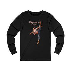 StyleMZ -  Elegance in motion Unisex Jersey Long Sleeve Tee  - StyleMZ