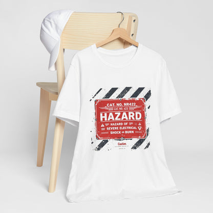 Hazard Unisex Jersey Short Sleeve Tee