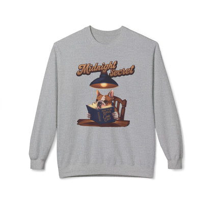 Korea -  Midnight secret II-how to be a super cute cat II Unisex Midweight Softstyle Fleece Crewneck Sweatshirt  - StyleMZ