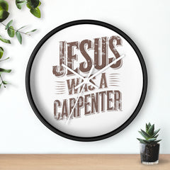 Jesus was a carpenter Wall Clock  - Korea  - StyleMZ