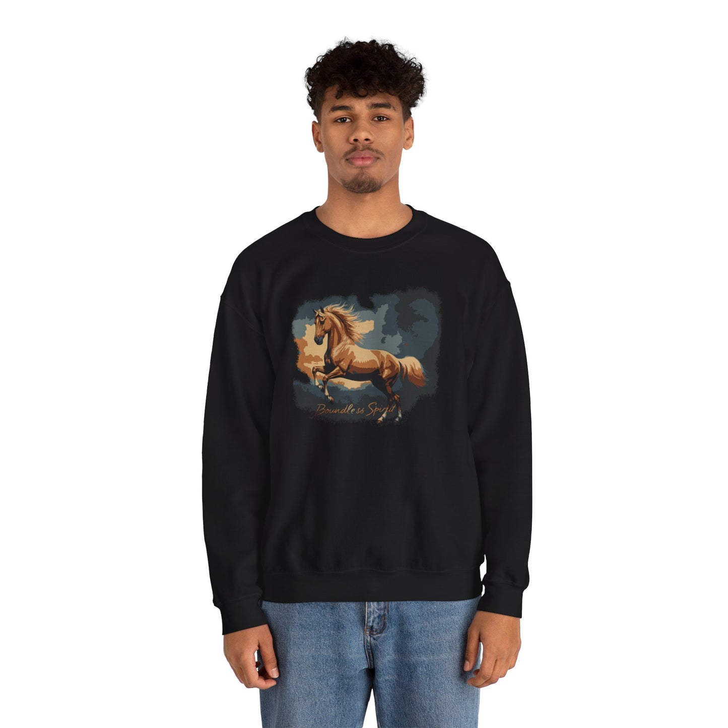 Boundless spirit Unisex Heavy Blend™ Crewneck Sweatshirt - StyleMZ