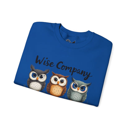 Wise Company Unisex Heavy Blend™ Crewneck Sweatshirt - StyleMZ