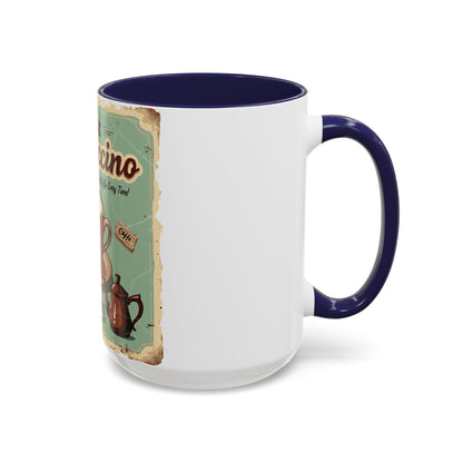 Classic Cappuccino Accent Coffee Mug (11, 15oz) - StyleMZ