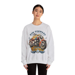 Run forward Unisex Heavy Blend™ Crewneck Sweatshirt  - StyleMZ