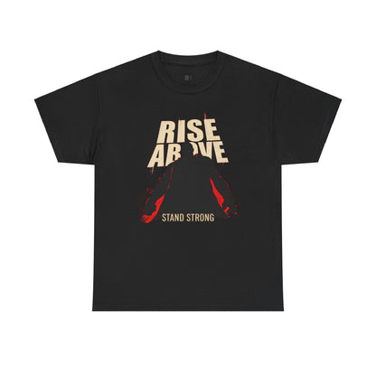 Rise above Unisex Heavy Cotton Tee