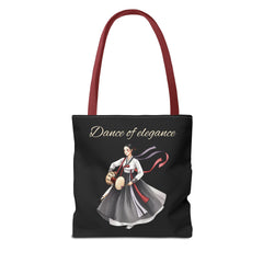 Elegance in dance Tote Bag (AOP)  - StyleMZ