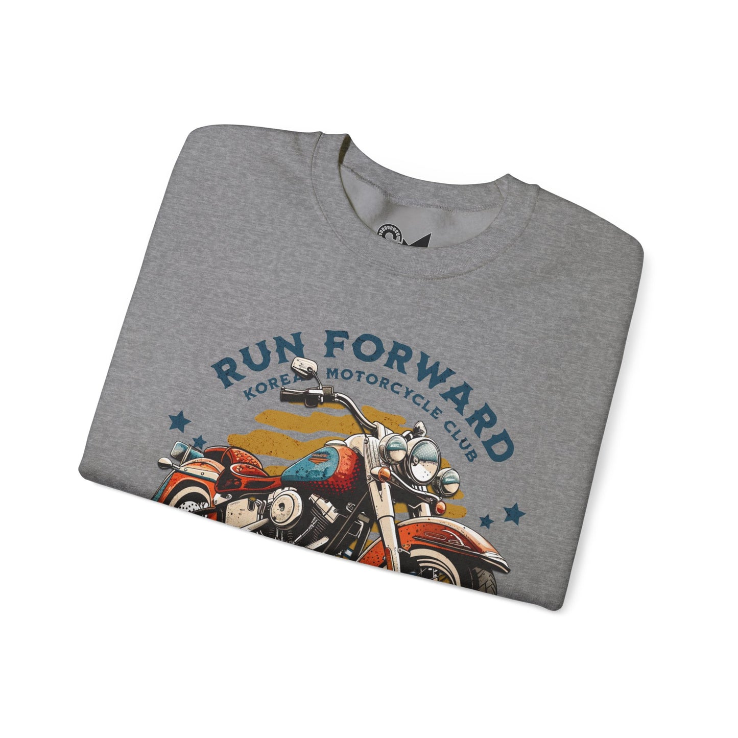 Run forward Unisex Heavy Blend™ Crewneck Sweatshirt - StyleMZ