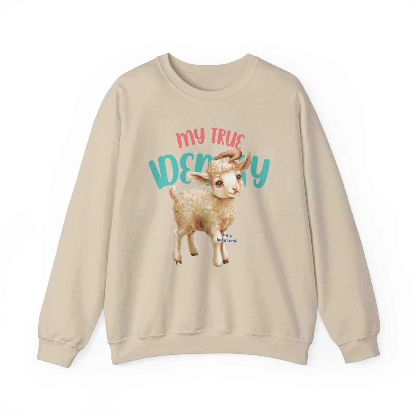 StyleMZ -  I'm a baby lamb Unisex Heavy Blend™ Crewneck Sweatshirt  - StyleMZ