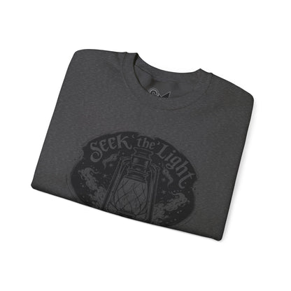 Seek the light Unisex Heavy Blend™ Crewneck Sweatshirt - StyleMZ