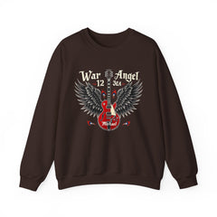 Sudadera unisex de cuello redondo de mezcla pesada Korea - War Angel - StyleMZ 