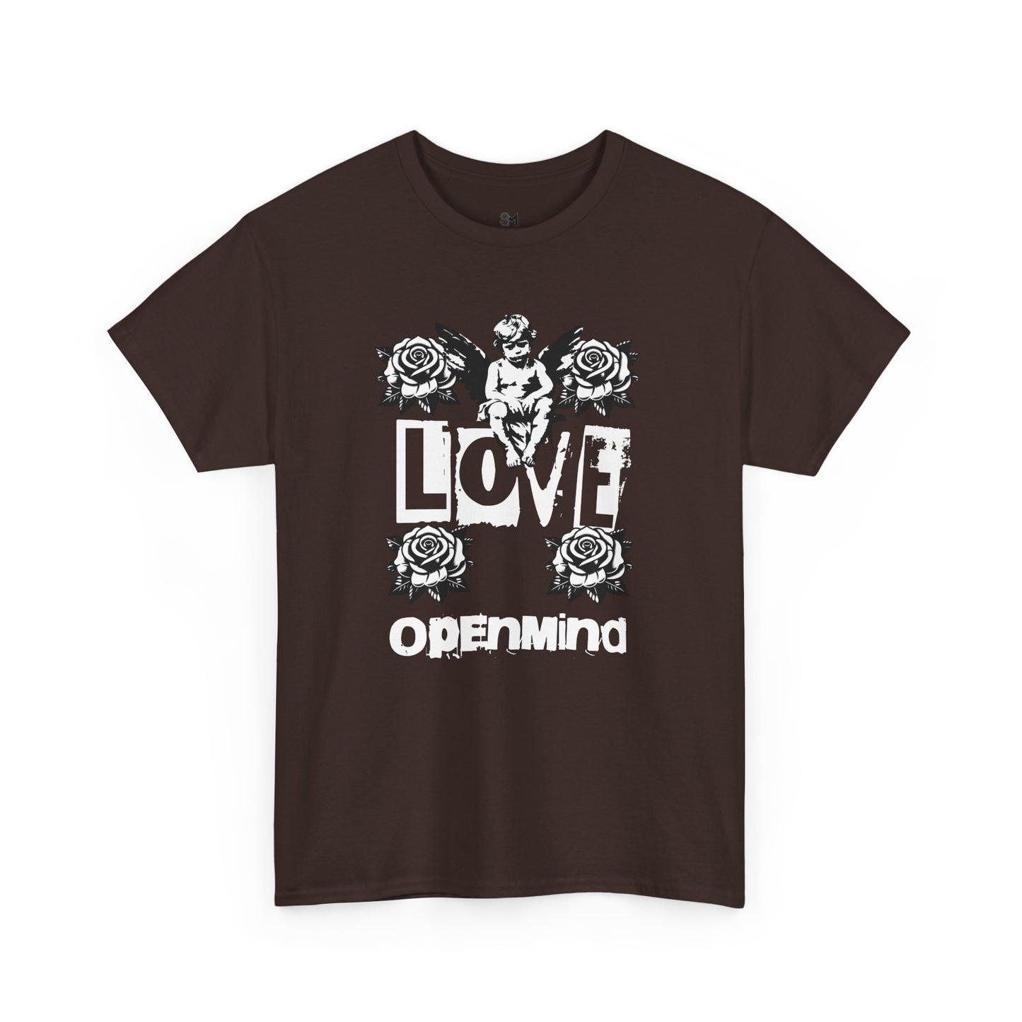 Love open mind Unisex Heavy Cotton Tee