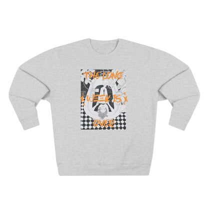 Korea -  The Long week is over Unisex Crewneck Sweatshirt  - StyleMZ