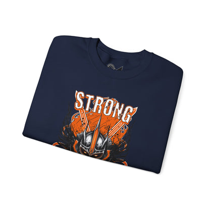 Strong Worrier Unisex Heavy Blend™ Crewneck Sweatshirt - StyleMZ