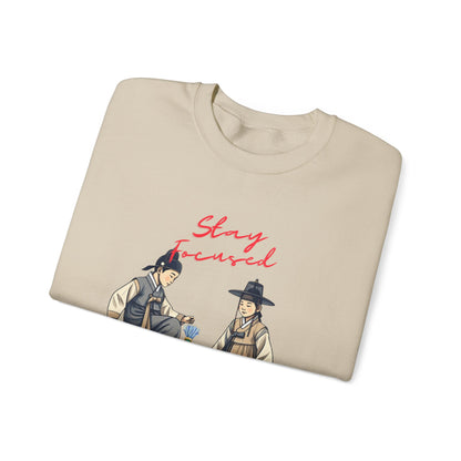 Stay Focused Unisex Heavy Blend™ Crewneck Sweatshirt - StyleMZ