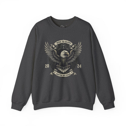 Rise to Glory2 Unisex Heavy Blend™ Crewneck Sweatshirt - StyleMZ