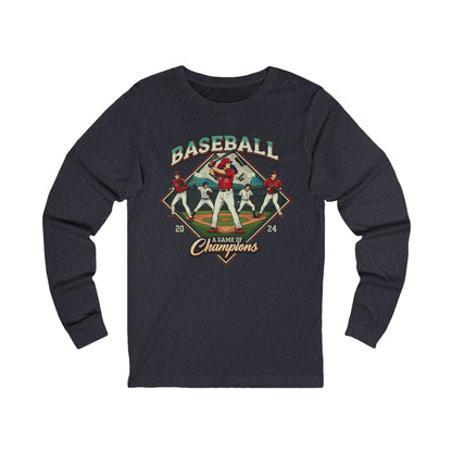 A GAME OF CHAMPIONS Unisex Jersey Long Sleeve Tee - StyleMZ