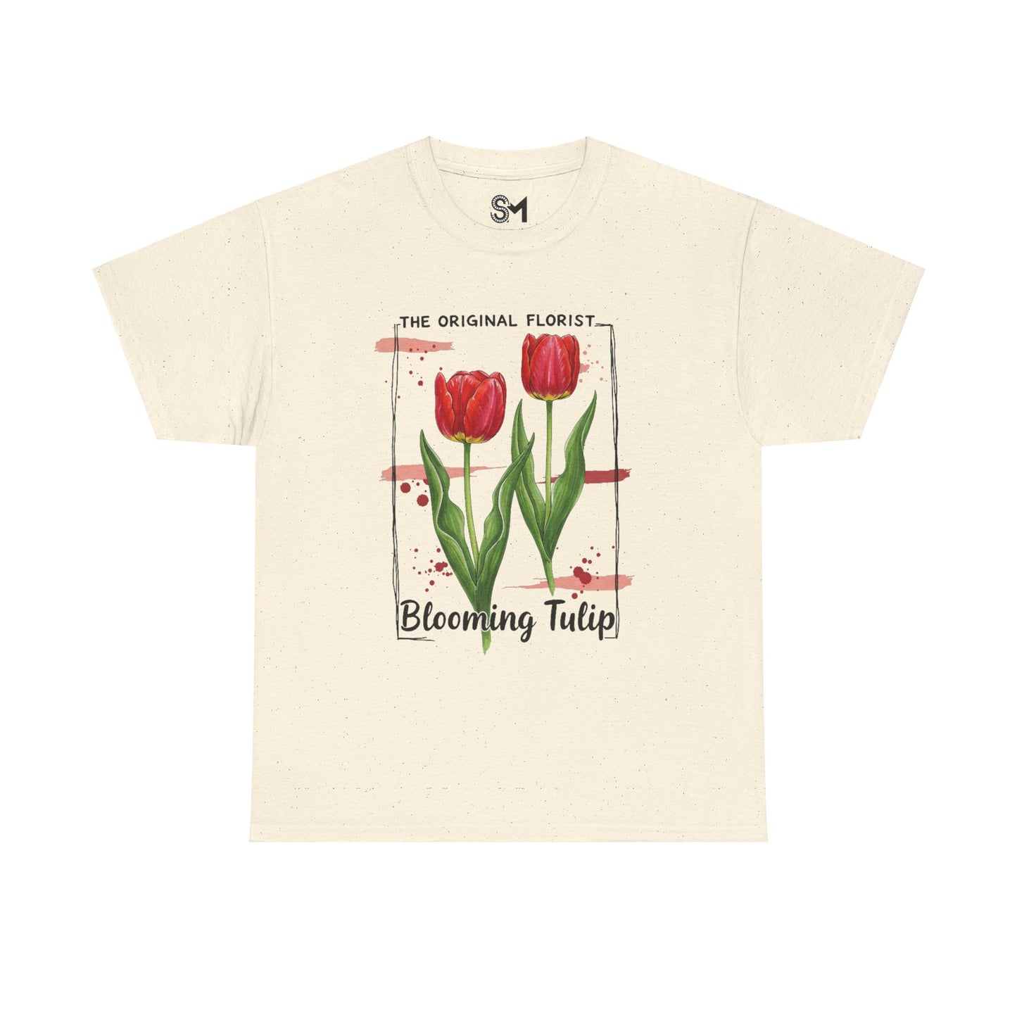 Blooming Tulip Unisex Heavy Cotton Tee