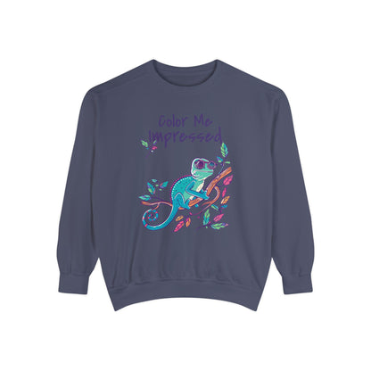 Korea -  Color Me Unisex Garment-Dyed Sweatshirt  - StyleMZ