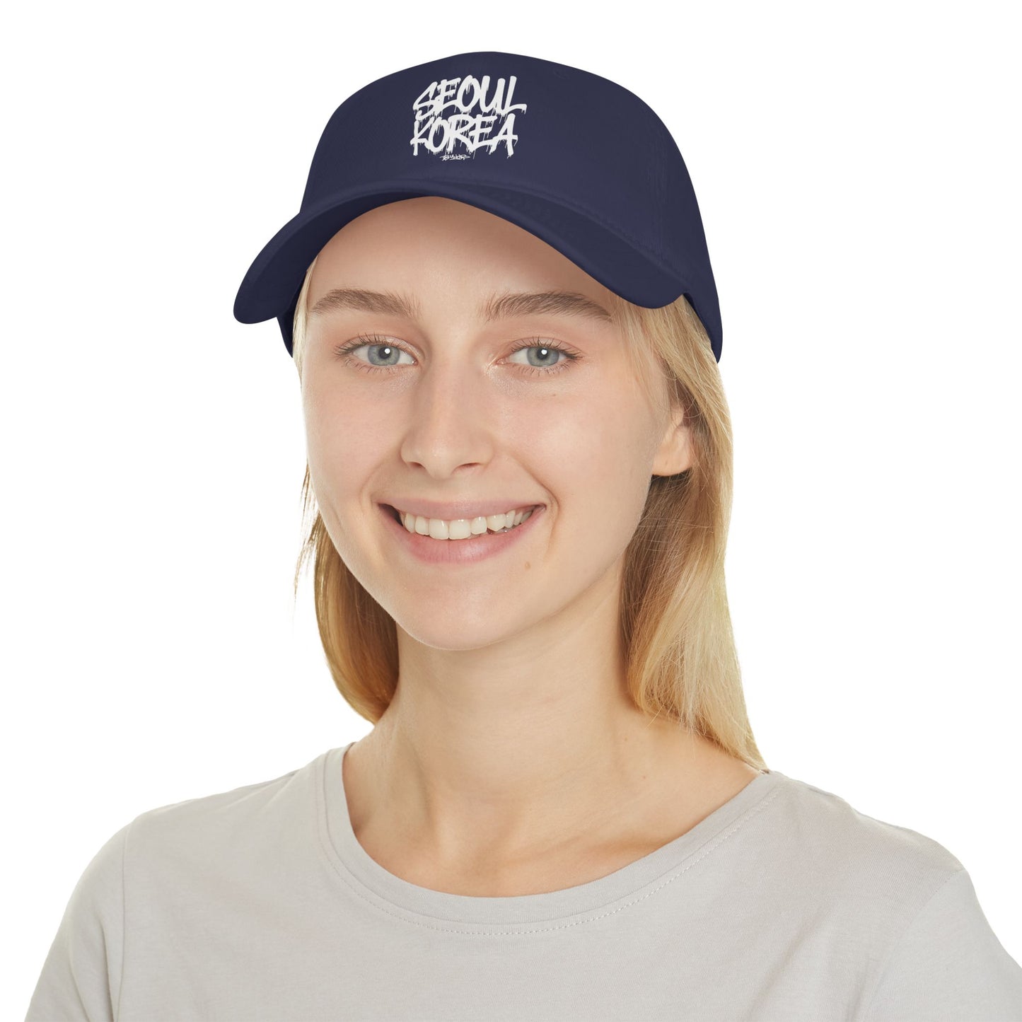 Korea - Seoul Korea Low Profile Baseball Cap - StyleMZ - Stylemz