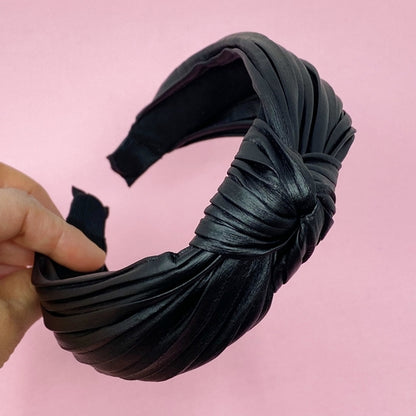 Plenty Pleats Headband for Edgy Chic Style Statement