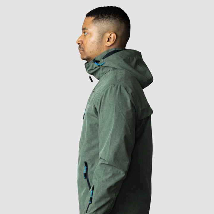 Adventure 2.0 - Men Olive Green Jacket with 16 Pockets