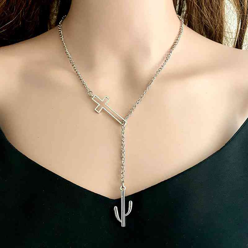 Cross Chain Necklace - Stylemz