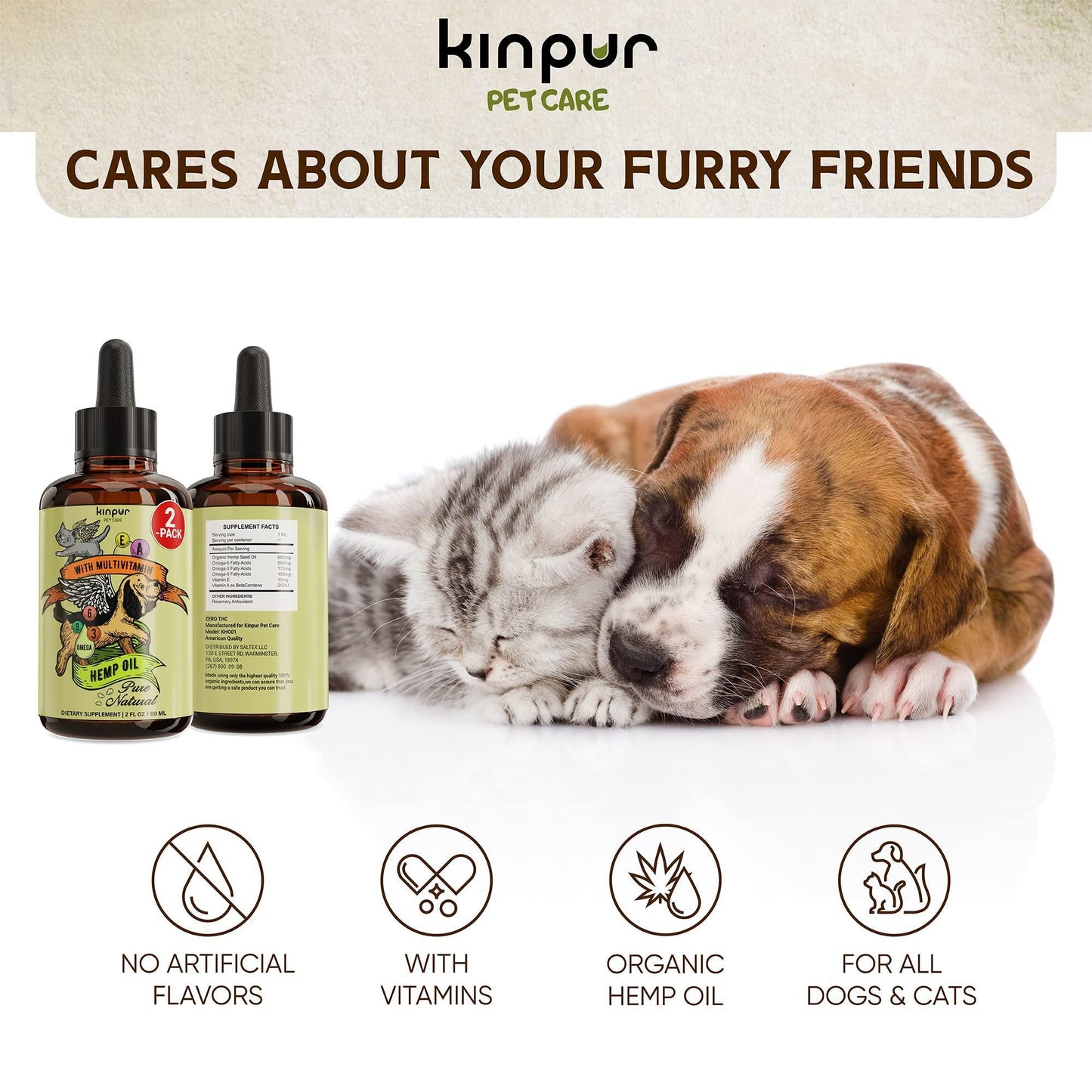 Hemp Oil for Dogs and Cats   Calming Pet Hemp Oil Drops