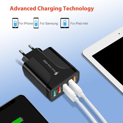 2 Pack of 5 Port Wall Charger Charge 5 Devices at Once