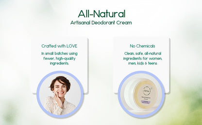 Vegan Deodorant Cream for All-Day Odor Protection