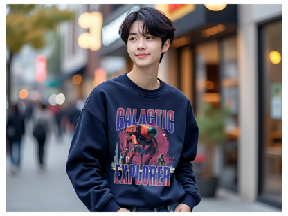 Galactic explorer Unisex Sweatshirt - StyleMZ