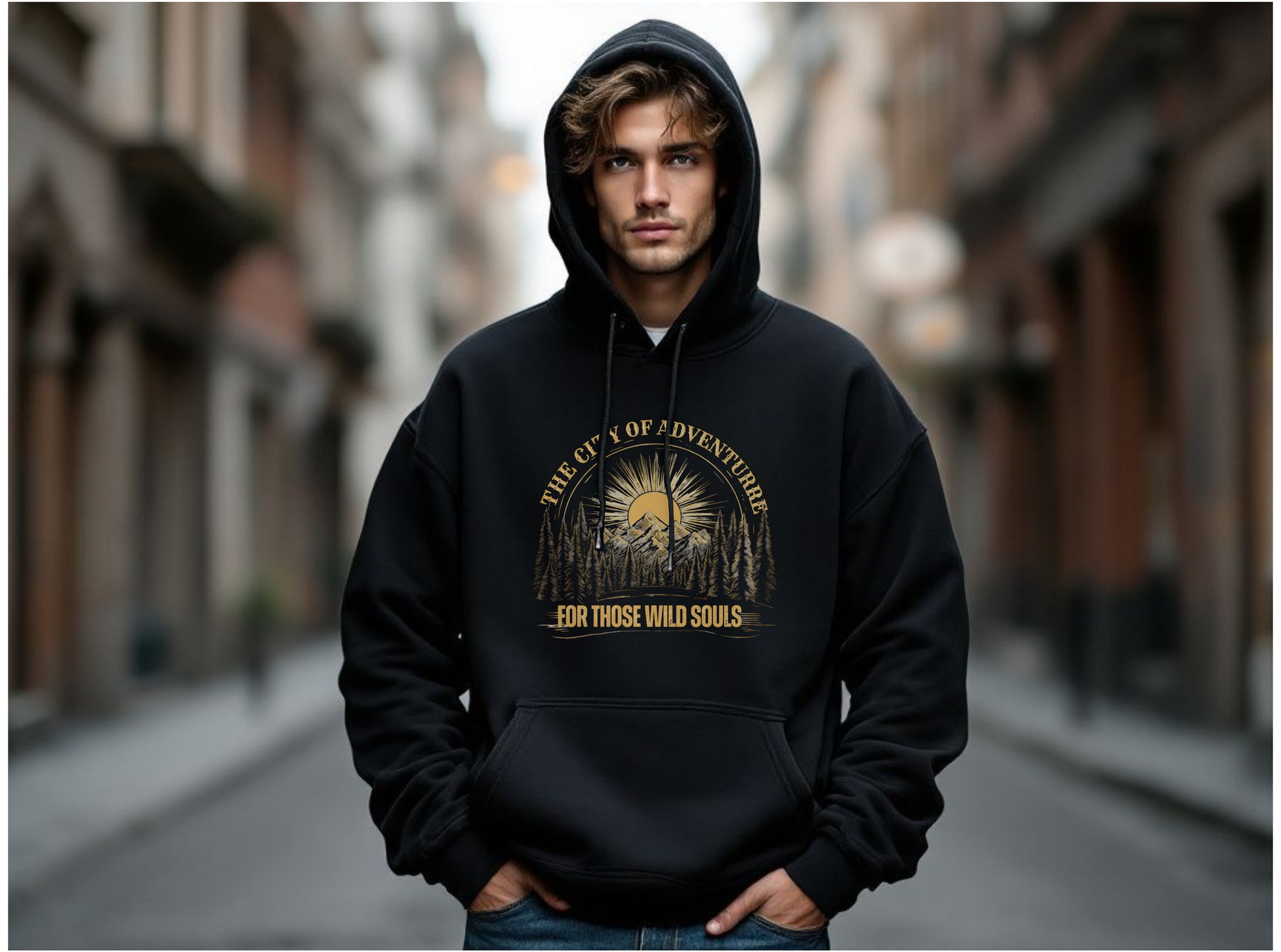 Hoodie - The City Of Adventure Unisex Hoodie - StyleMZ