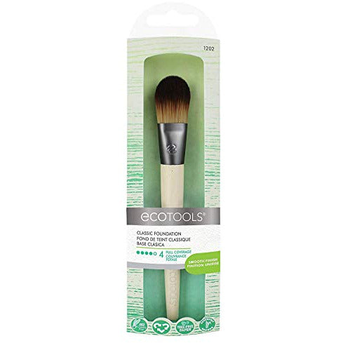 EcoTools Classic Foundation Brush for Flawless Makeup Application