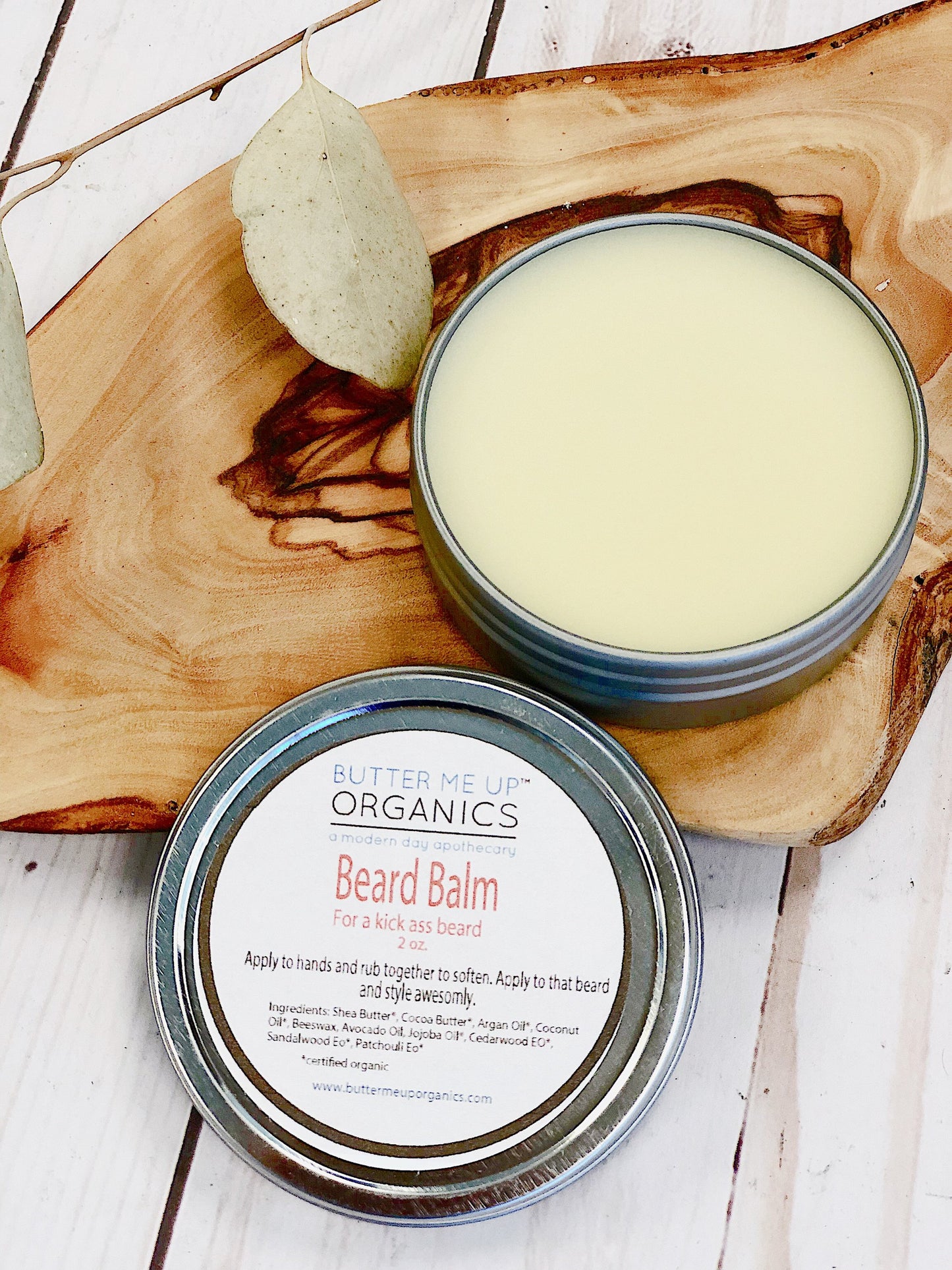 Organic Beard Balm for Nourished and Smooth Beards