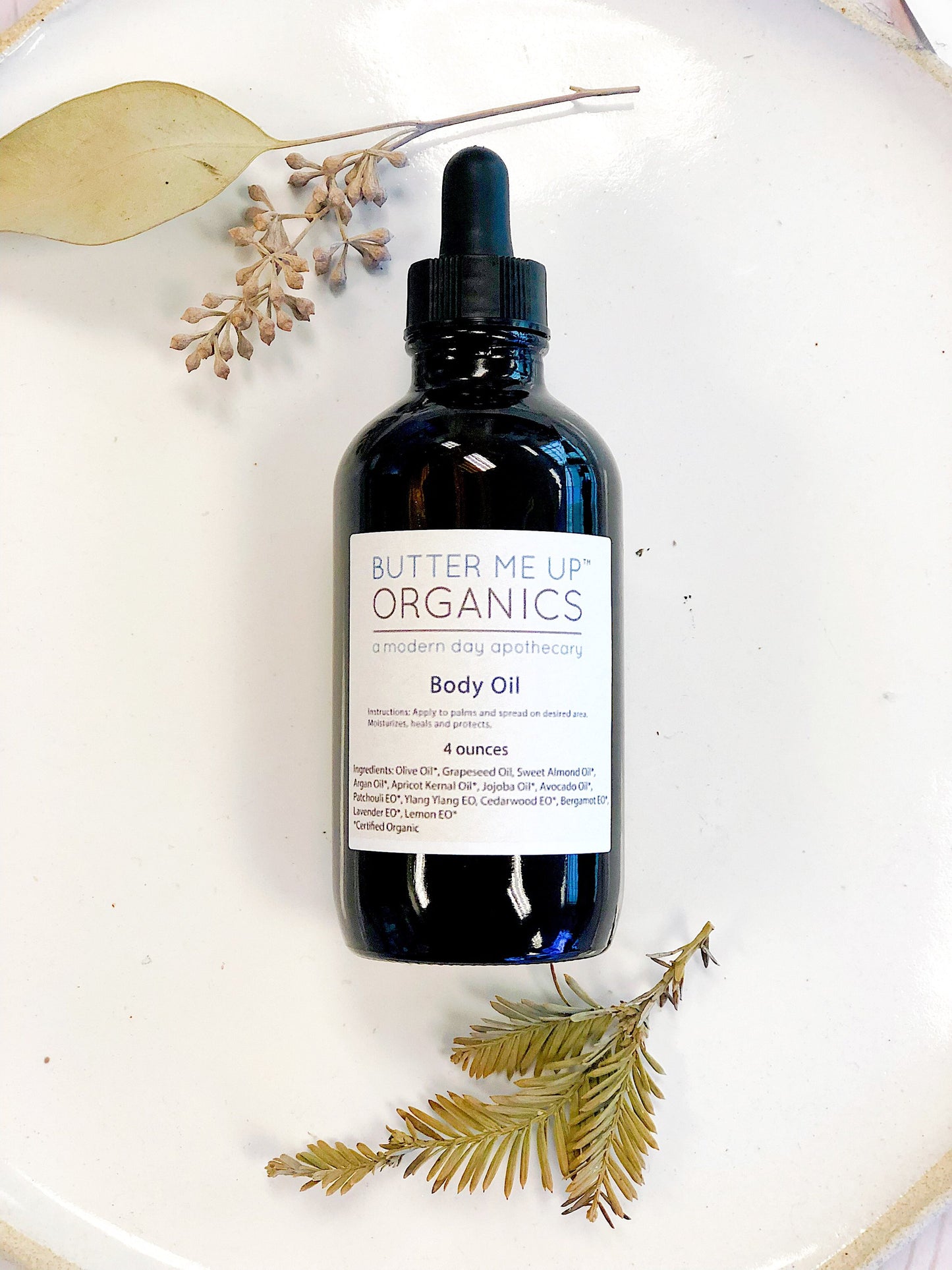 Organic Body Oil for Deep Hydration and Nourished Skin