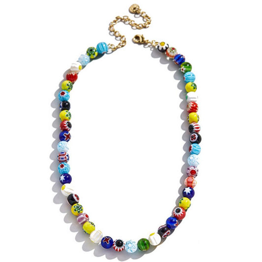 Candice Layered Multi-Color 2 PC Necklaces for Stylish Looks