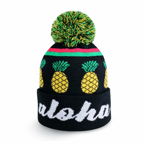 Aloha Pom Beanie for Ultimate Comfort and UV Protection