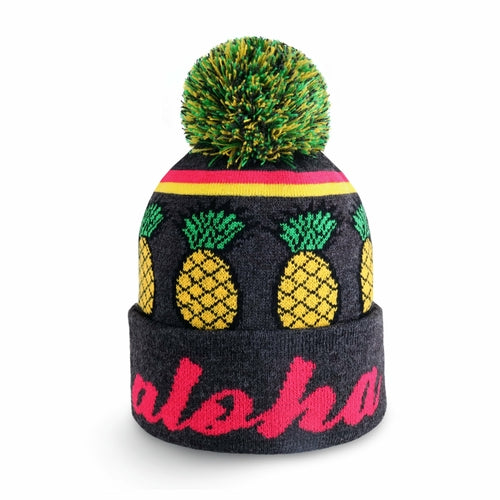 Aloha Pom Beanie for Ultimate Comfort and UV Protection