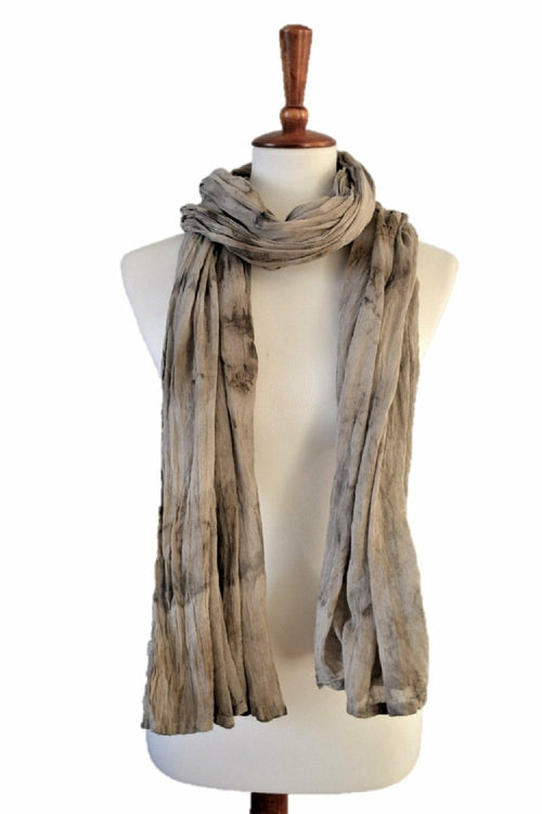 Everyday essential Natural Soft Lightweight Pure Cotton gauge Scarf - Stylemz