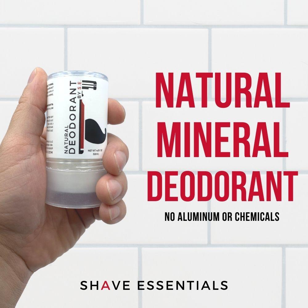 Natural Mineral Deodorant with Pure Mineral Salt Protection