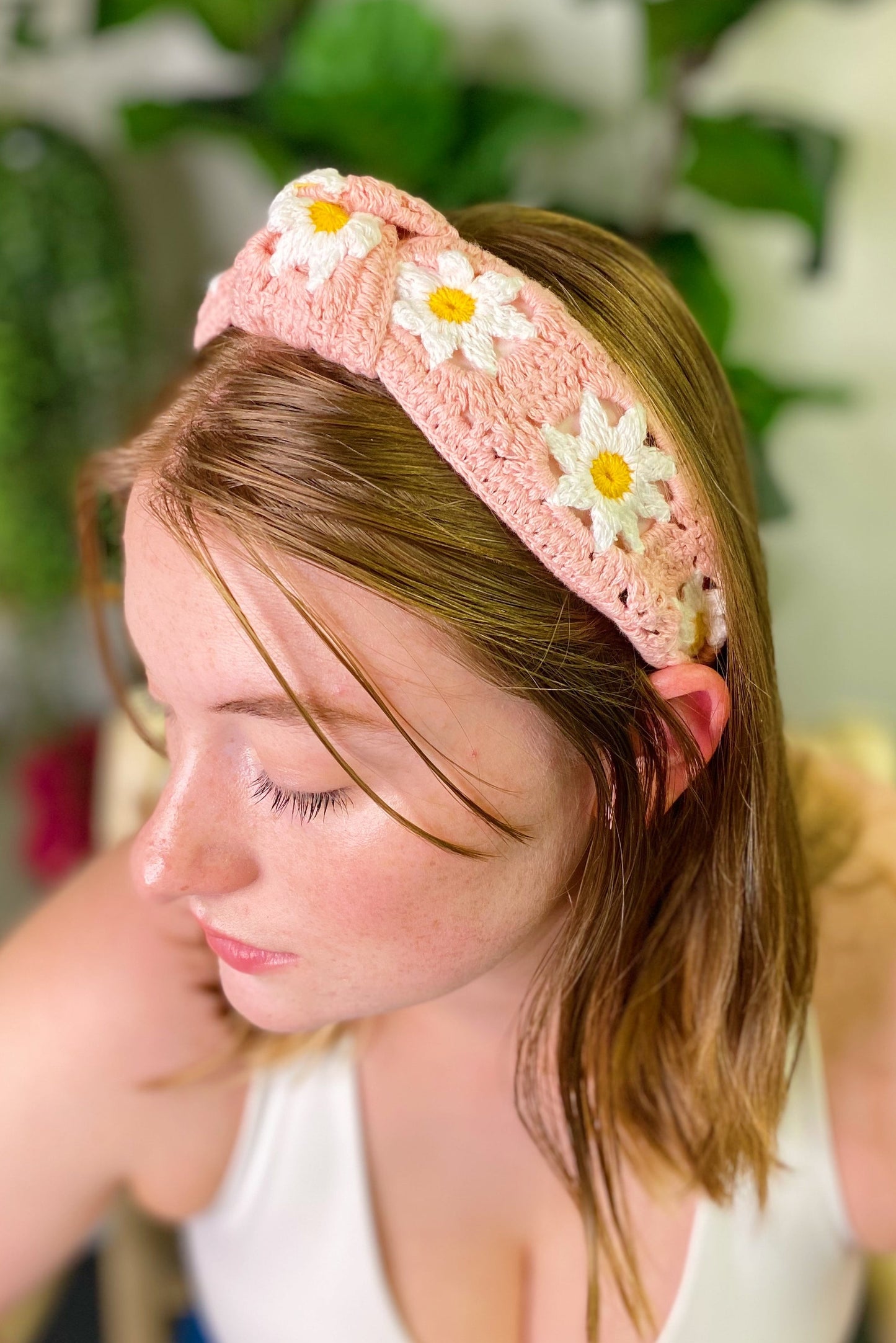 Patchwork Crochet Headband for Everyday Comfort and Style