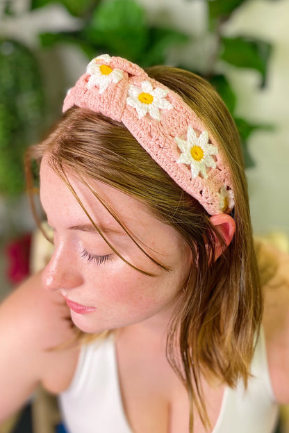 Patchwork Crochet Headband for Everyday Comfort and Style