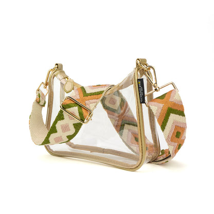 Clear Lucy Custom Style Bag With Interchangeable Straps