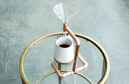 Copper Coffee Pour Over - Elegant Handcrafted Design