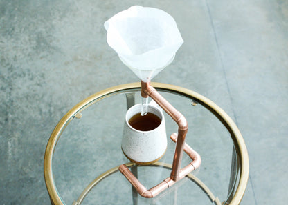 Copper Coffee Pour Over - Elegant Handcrafted Design