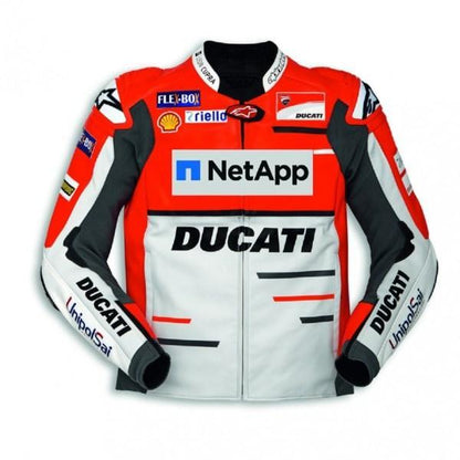 Ducati Corse Alpinestars Team 18 Leather MotoGP Jacket for All