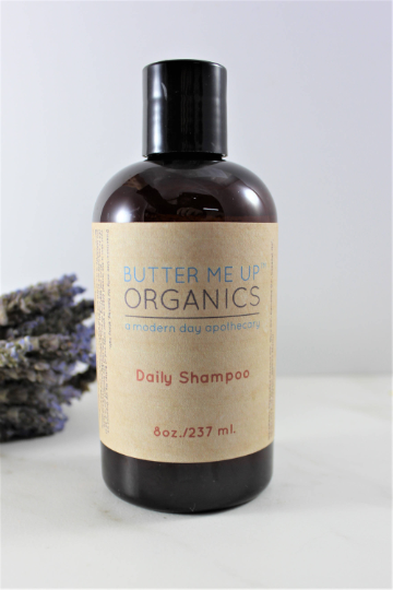 Organic Daily Shampoo for All Hair Types – Gentle Cleanse